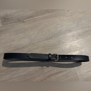 Woman’s Black Pleather Belt Size Medium